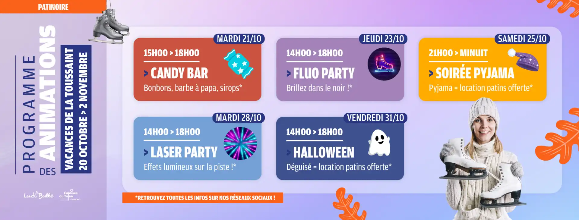 programme vacance de la toussaint